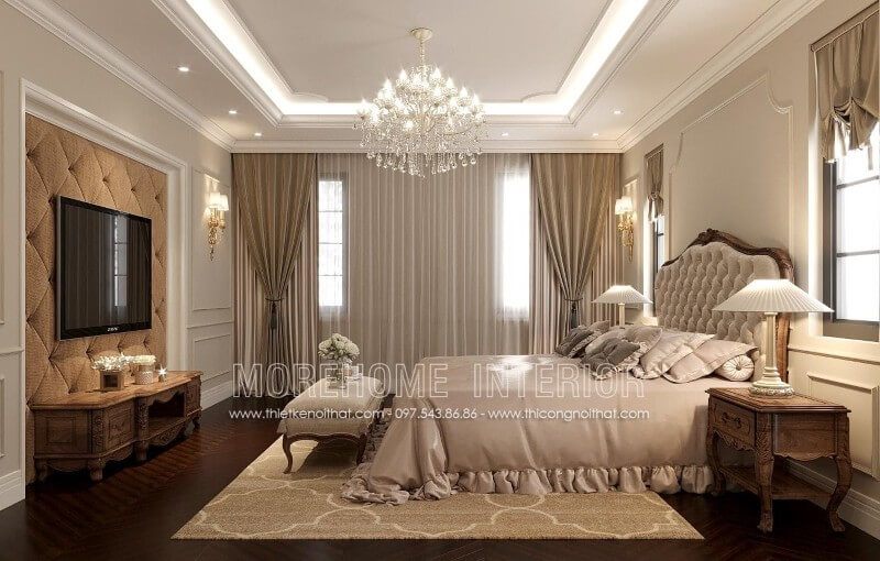 ++ 16 hình ảnh kệ ti vi tân cổ điển độc đáo cho Thiết kế chung cư